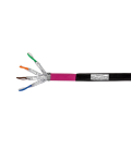Cat7 Outdoor 100m. S/FTP Zwart Logilink AWG23 Cu