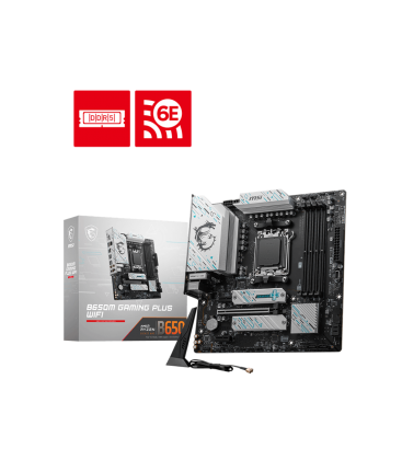 MSI AM5 B650M GAMING PLUS WIFI - DDR5/2xM.2/DP/HDMI/mATX