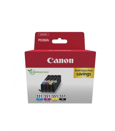 Canon (E) CLI-551 Multipack 28,0ml (Origineel)