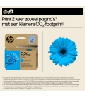 HP No.924e Cyaan EvoMore 800 pagina`s (Origineel)