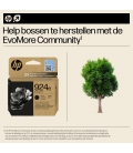 HP No.924e Zwart EvoMore 1.000 pagina`s (Origineel)