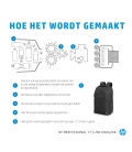 Tas 17,3" HP Professional Backpack Zwart