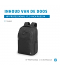 Tas 17,3" HP Professional Backpack Zwart