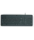 KB HP 150 Zwart bedraad Retail