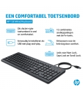 KB HP 150 Zwart bedraad Retail