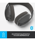 Logitech Zone Vibe 100 Headset Stereo Wireless Graphite