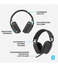 Logitech Zone Vibe 100 Headset Stereo Wireless Graphite