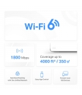 MERCUSYS Mesh HALO H70X - AX1800 Gigabit set van 2