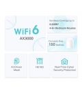 TP-Link Deco X50 2PSW 3000Mbps Gigabit set van 3.