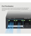 MERCUSYS 5Port 1Gbps (4xPoE+) MS105GP