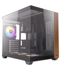 Antec CX800 Wood ARGB_B - TG/USB-C/Midi/ATX