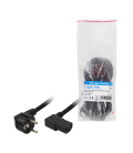 Voedingskabel 2.00m 90° LogiLink