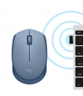 Logitech M171 Optical USB Blauw-Grijs Retail Wireless