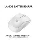 Logitech M240 Silent Optical USB Wit Retail Wireless