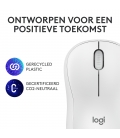 Logitech M240 Silent Optical USB Wit Retail Wireless