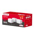 MERCUSYS Mesh HALO H70X - AX1800 Gigabit set van 3