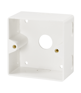 Opbouwbehuizing voor inbouwdoos LogiLink Signal Wit