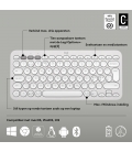 DT Logitech Pebble Keys 2 K380s Wit Bluetooth
