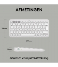 DT Logitech Pebble Keys 2 K380s Wit Bluetooth