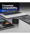 2TB Crucial X10 NVMe/Zwart/USB-C/2100/2000