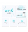 TP-Link Deco X55 3000Mbps Gigabit set van 2.
