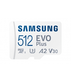 SDXC Card Micro 512GB Samsung UHS-I U3 EVO Plus