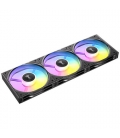 Antec Connect 120 ARGB PWM Zwart set van 3
