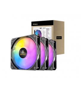 Antec P12 ARGB PWM Zwart set van 3