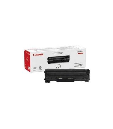 Canon 725 Zwart 1.600 pagina`s (Origineel)