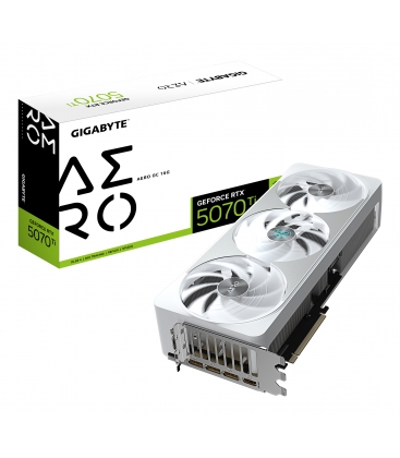 5070Ti Gigabyte RTX AERO OC 16GB/3xDP/HDMI - Wit