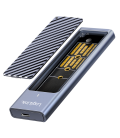 M.2 PCIe NVMe Logilink SSD-behuizing USB-C / Grijs