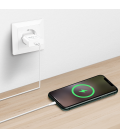 Lader 230V 1xUSB-C 20W LogiLink Wit (slim)