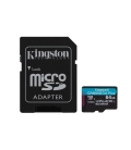 SDXC Card Micro 64GB Kingston U3 V30 A2 Canvas Go! Plus