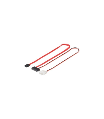 SerialATA 0,3m 1.5GBs / 3GBs Slimline + voeding