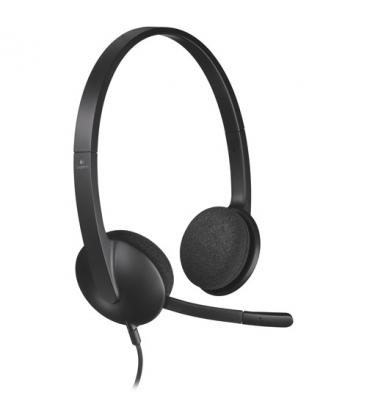 Logitech Stereo Headset H340 grijs