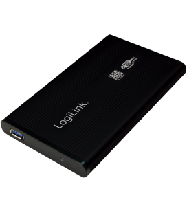 2.5" Logilink Enclosure USB3.0 / SATA / Zwart
