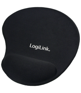 Mousepad LogiLink Wristpad Zwart
