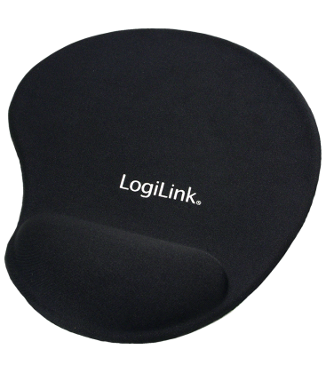 Mousepad LogiLink Wristpad Zwart