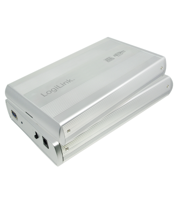 3.5" LogiLink Enclosure USB3.0 / SATA / Zilver