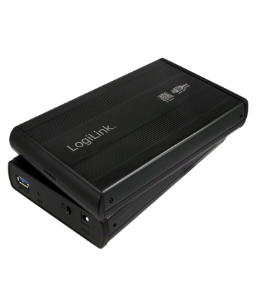 3.5" LogiLink Enclosure USB3.0 / SATA / Zwart