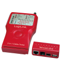 LogiLink Kabeltester RJ45/11/BNC/USB/IEEE1394