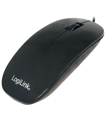Logilink Slim Optical USB Zwart Retail