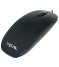 Logilink Slim Optical USB Zwart Retail