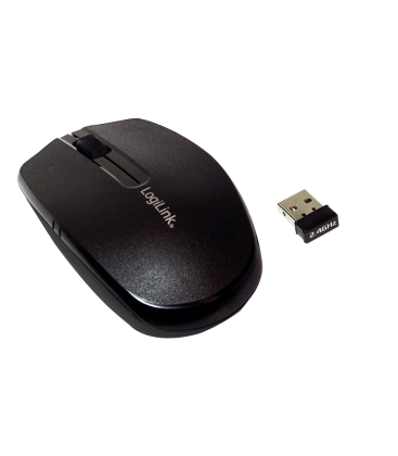 Logilink mini Optical USB Zwart Retail Wireless