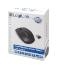 Logilink mini Optical USB Zwart Retail Wireless