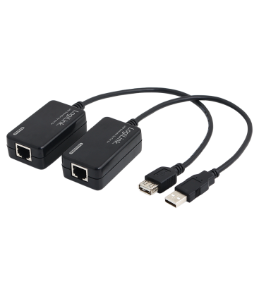 USB Extender via Cat5/6 max. 60 meter LogiLink