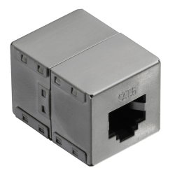 Inline coupler RJ45 Cat6 1:1 Shielded LogiLink