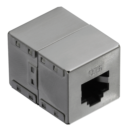 Inline coupler RJ45 Cat6 1:1 Shielded LogiLink