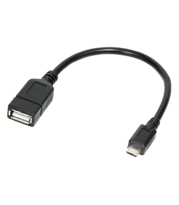 Adapter USB A (F) --> micro B (M) OTG LogiLink
