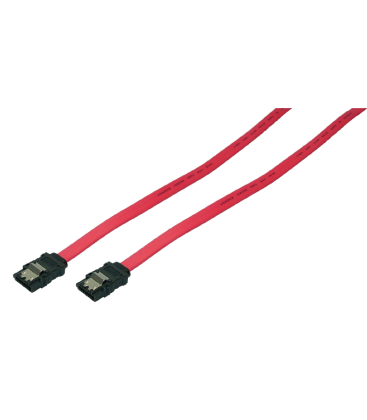 SerialATA LogiLink 0.30m 6GBs Rood